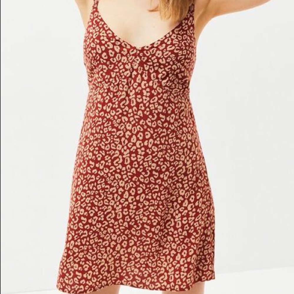 Kendall and Kylie red leopard dress
